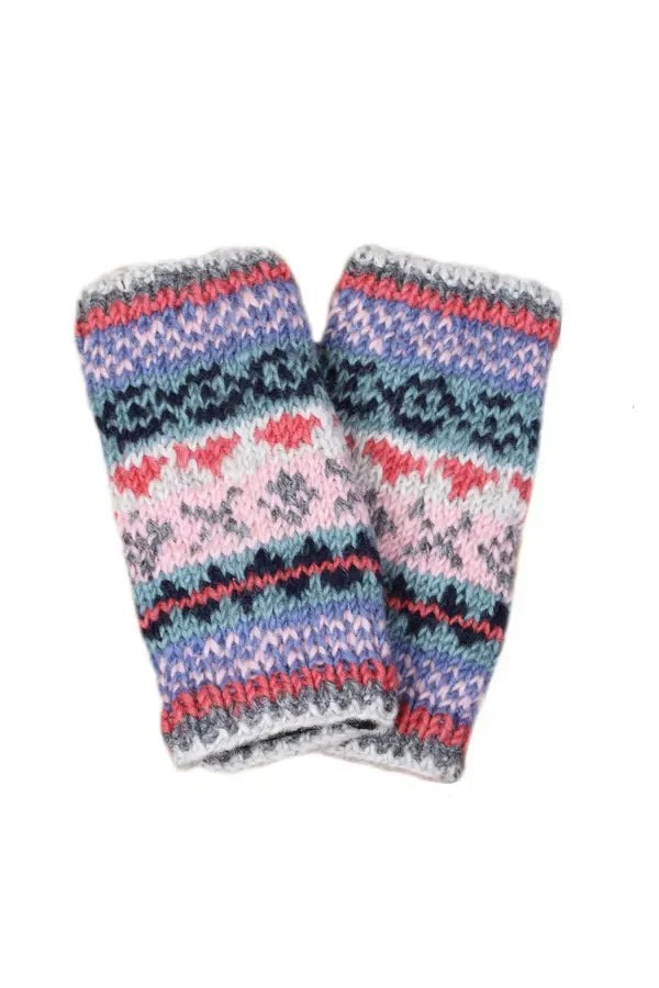Pachamama Fairisle Handwarmer Oatmeal