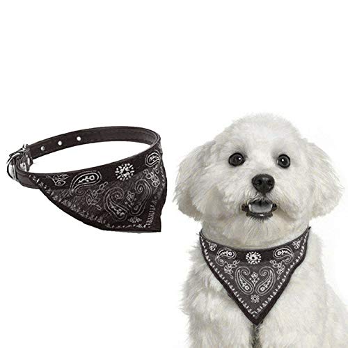Chic Black Bandana Collar β Perfect for Small Dogs & Cats | Comfy & Lightweight