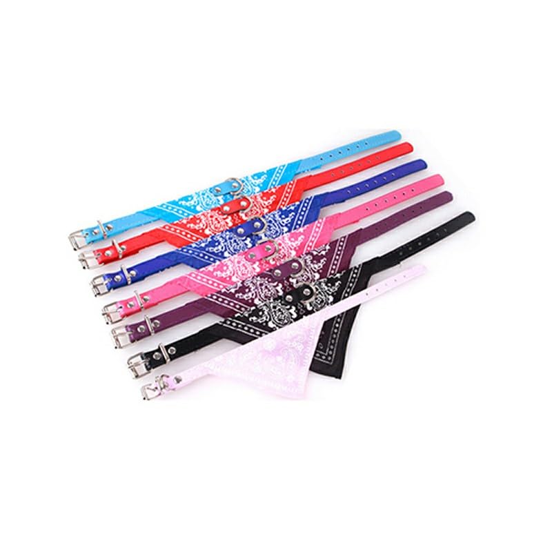 Chic Black Bandana Collar β Perfect for Small Dogs & Cats | Comfy & Lightweight