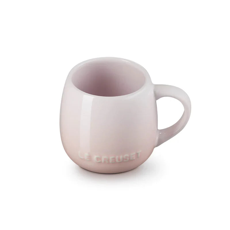 Le Creuset Stoneware Coupe Sphere Mug 320ml Shell Pink