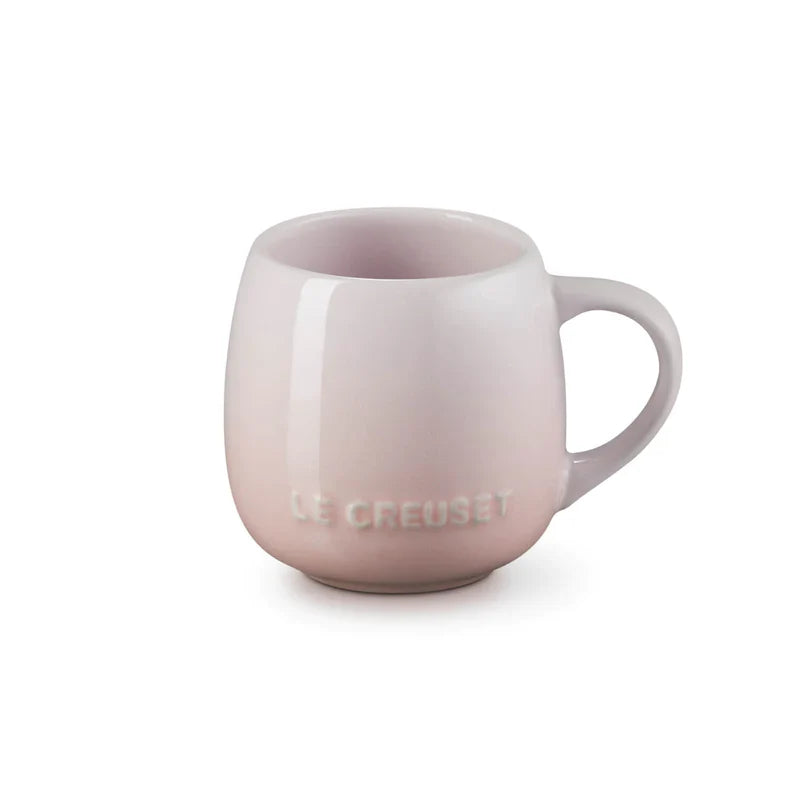 Le Creuset Stoneware Coupe Sphere Mug 320ml Shell Pink