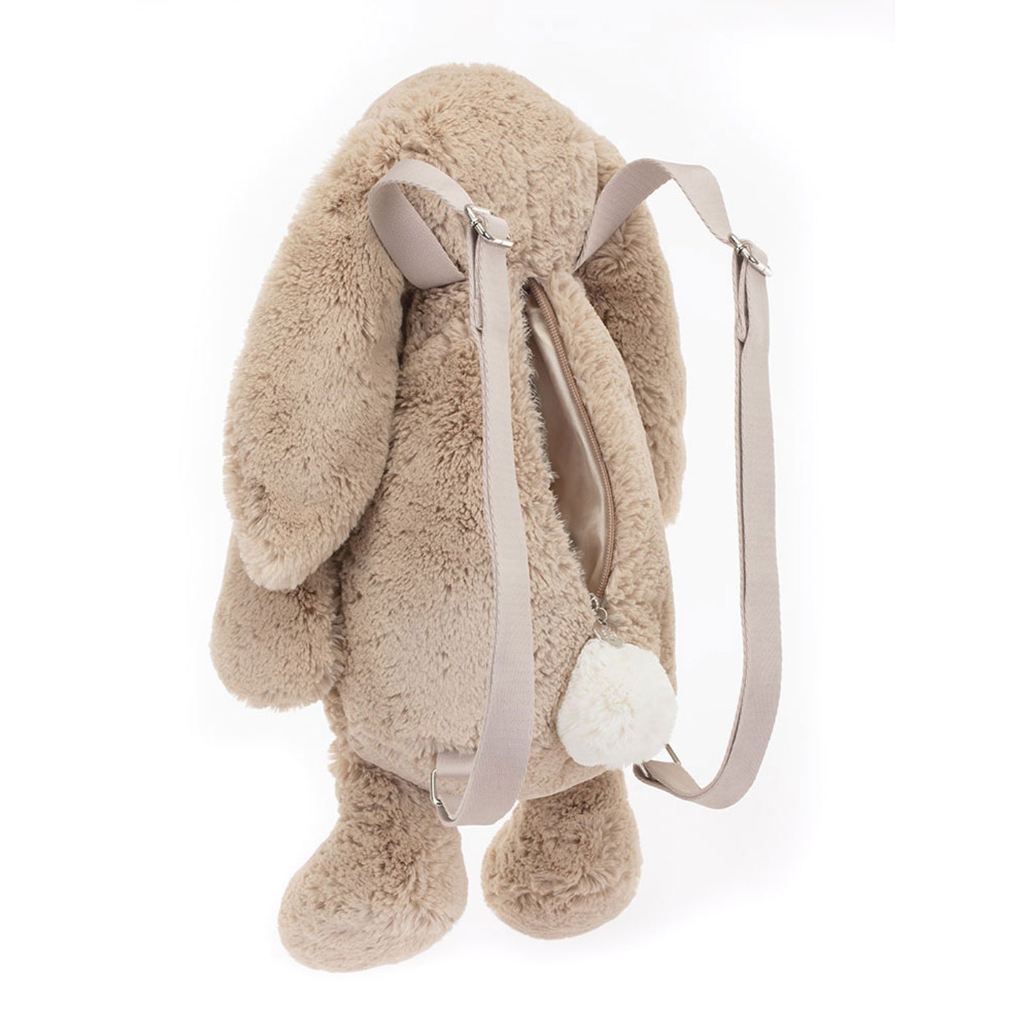 Beige Bunny Mini Backpack – Perfect Gift