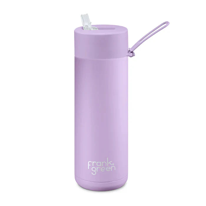 Frank Green Ceramic Reusable Bottle 595ml - Lilac Haze