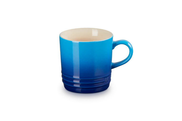 Le Creuset Stoneware Cappuccino Mug 200ml Azure Blue