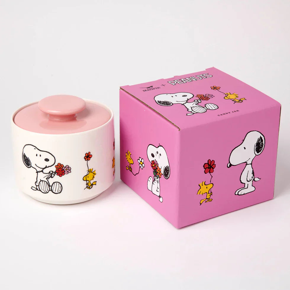 Magpie Peanuts Candy Jar Love is in Bloom