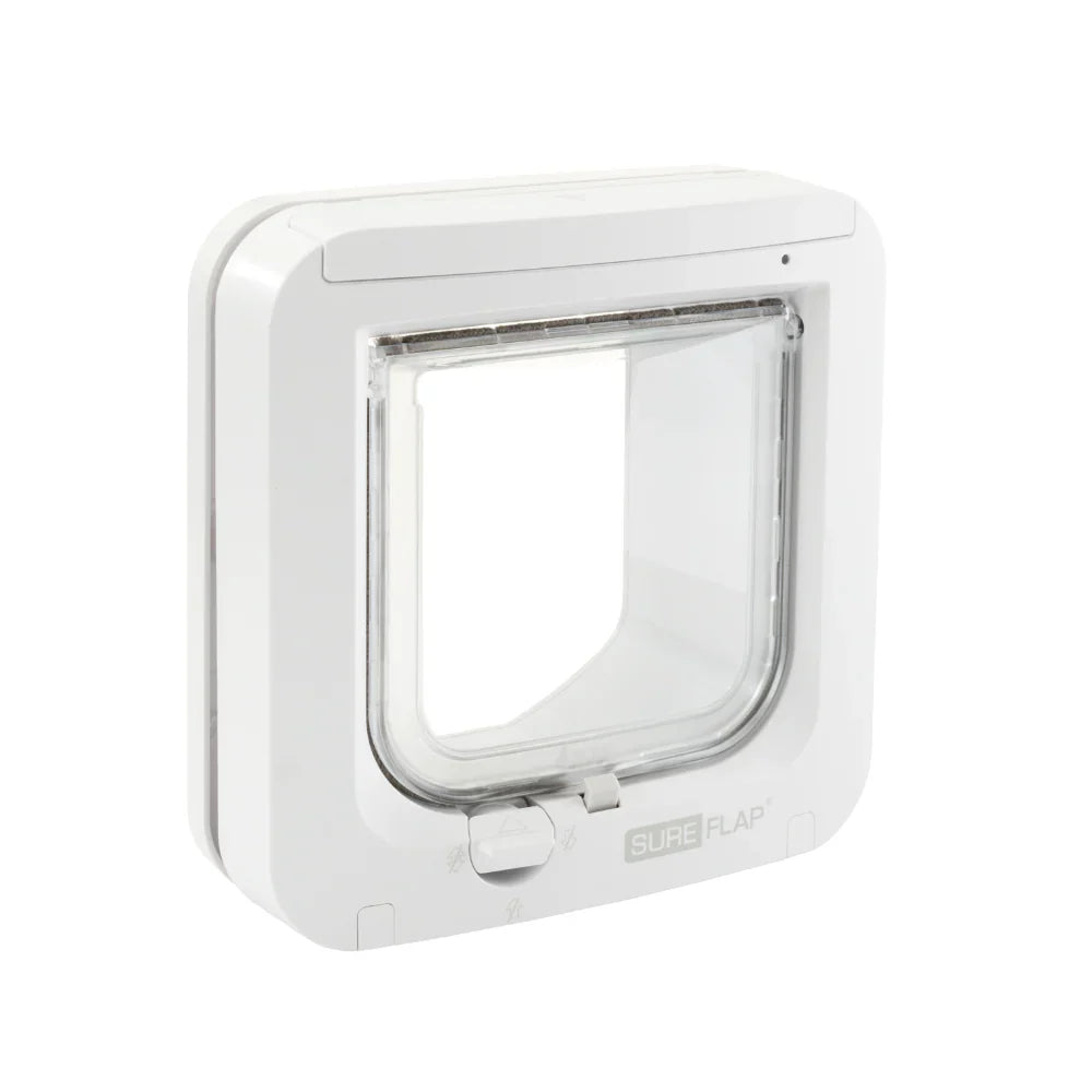 SureFlap Microchip Cat Flap – White Smart Pet Door