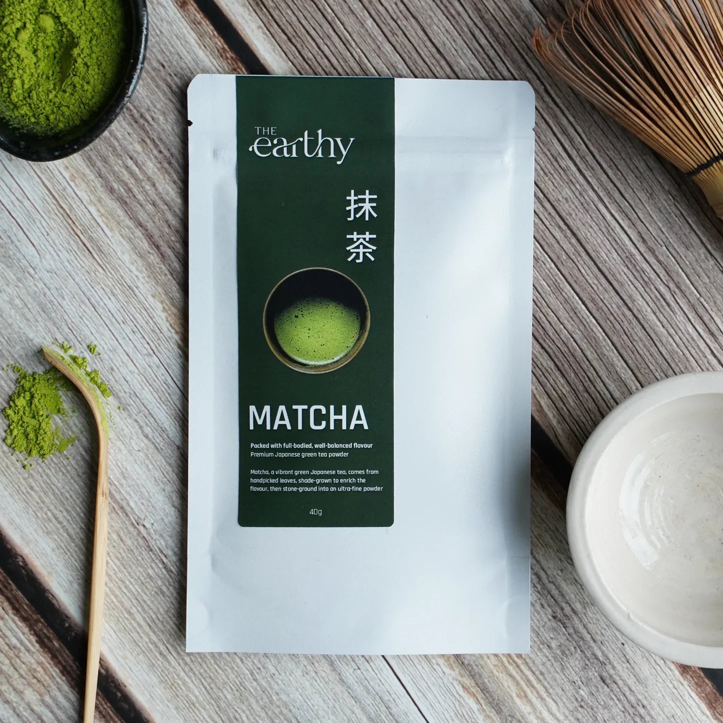 The Earthy Matcha Powder 40g