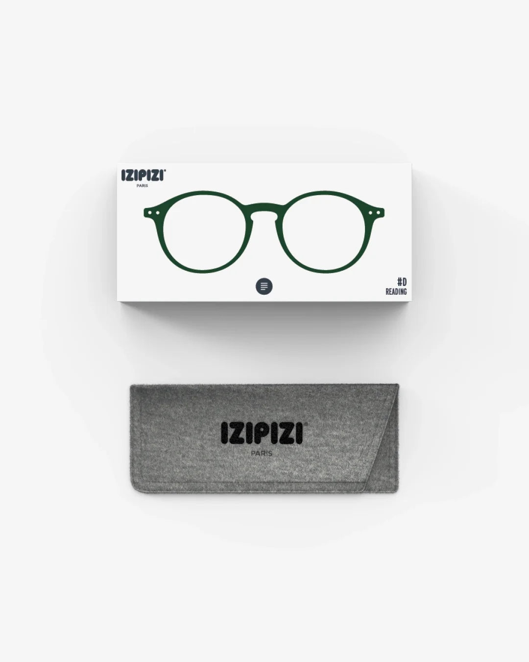IZIPIZI Reading Glasses #D - Kaki Green
