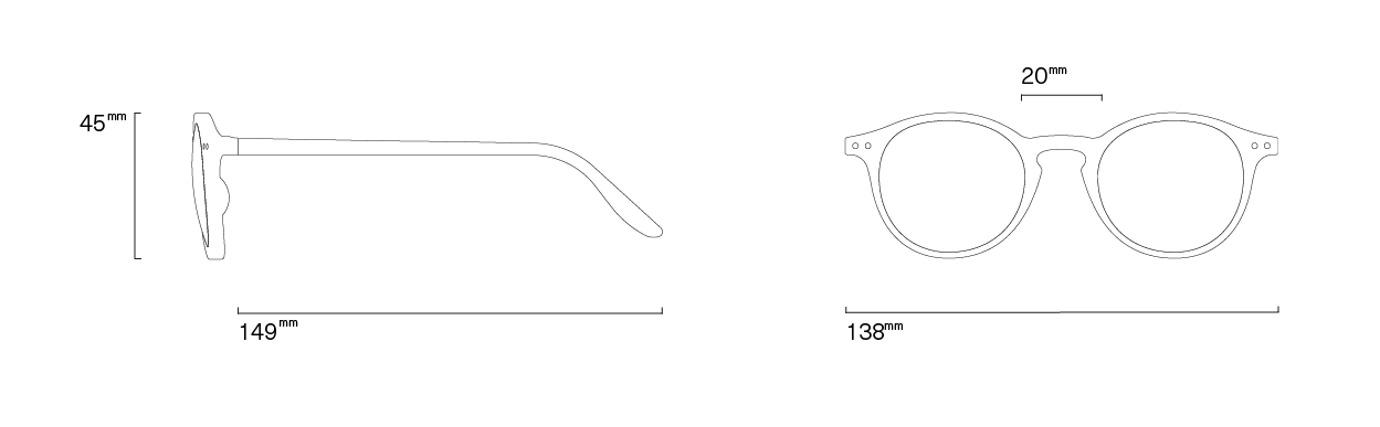 IZIPIZI Reading Glasses #D - Kaki Green