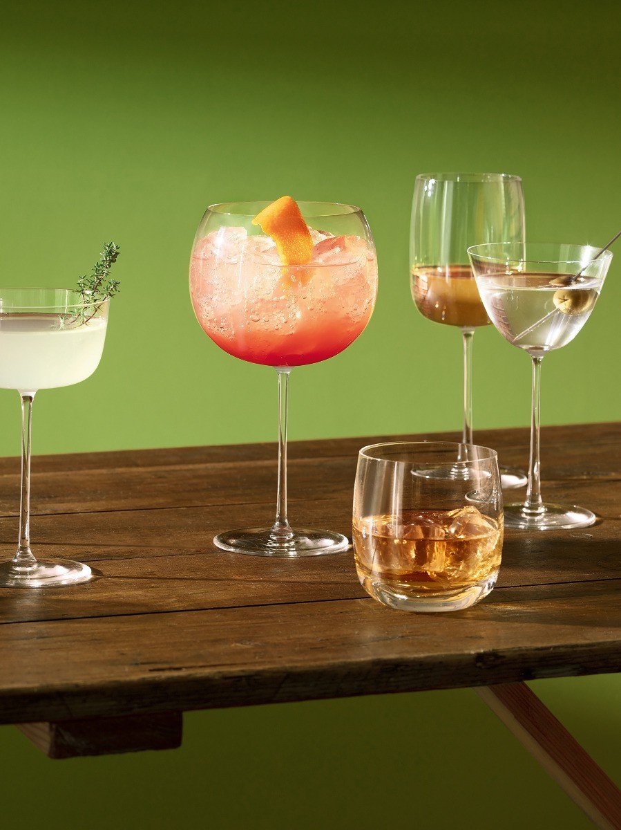 LSA Borough Borough Balloon Glass 680ml Set Of 4 - Clear