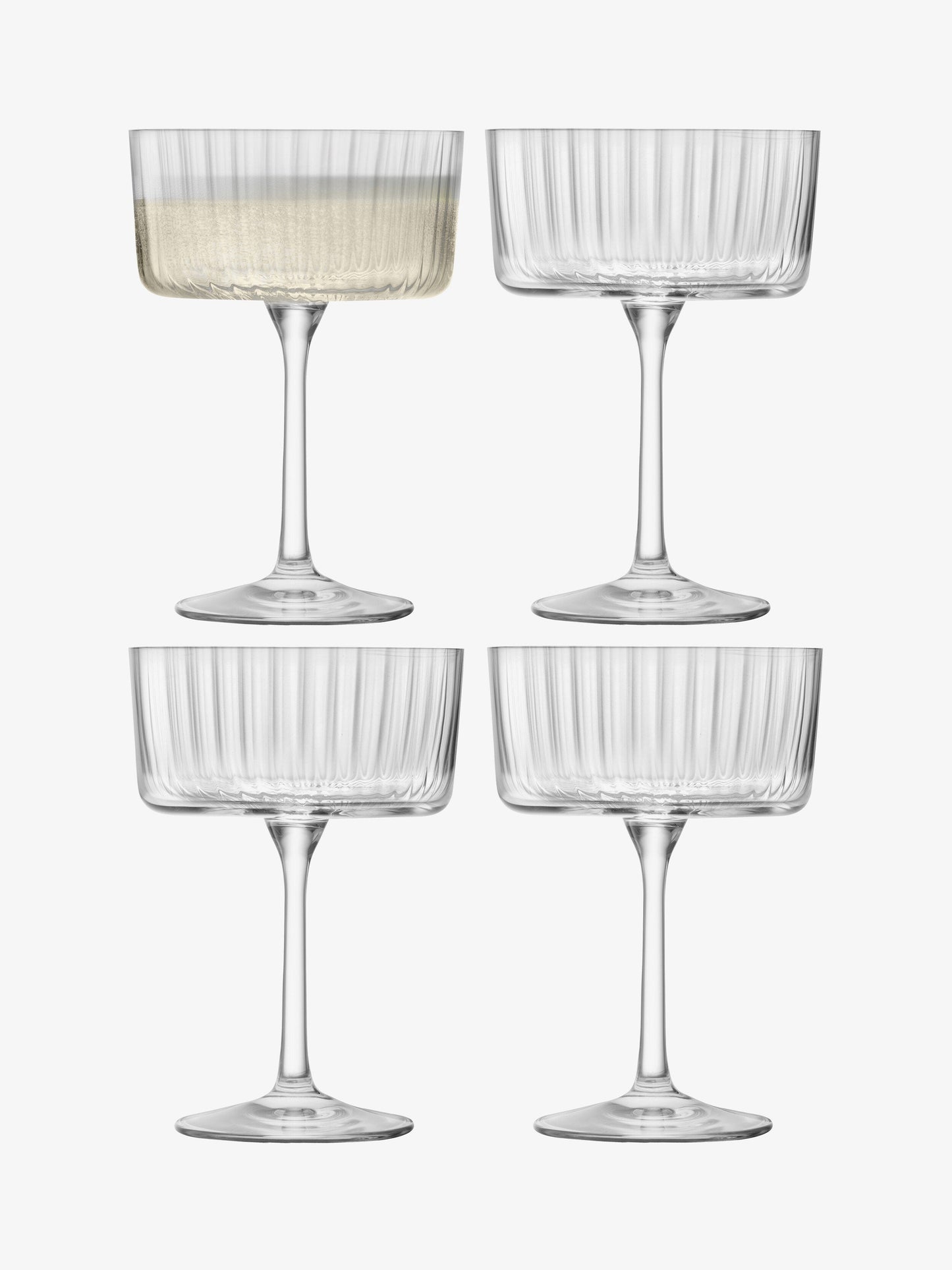 LSA Gio Line Champagne/Cocktail Glass 230ml - Clear