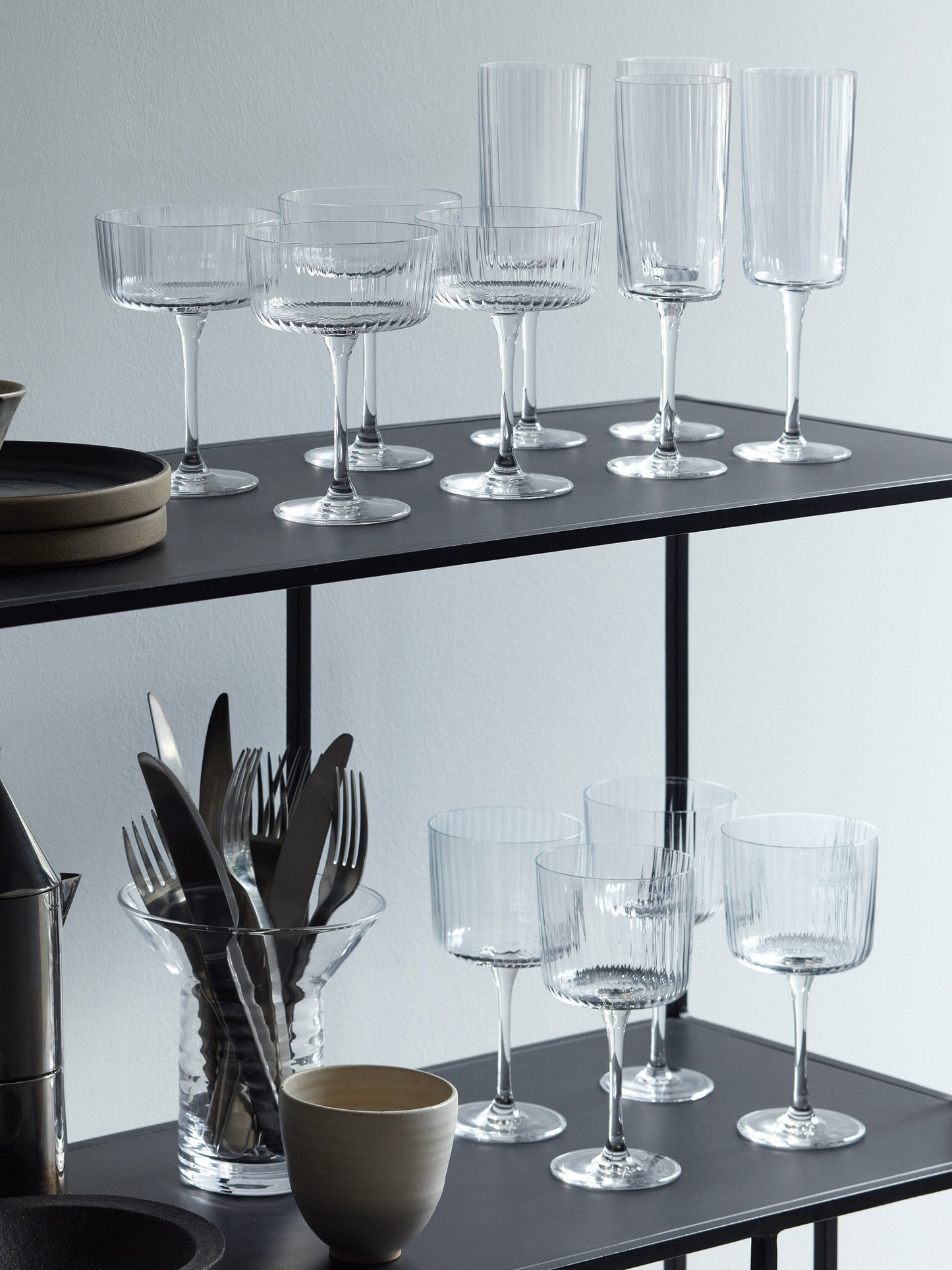 LSA Gio Line Champagne/Cocktail Glass 230ml - Clear