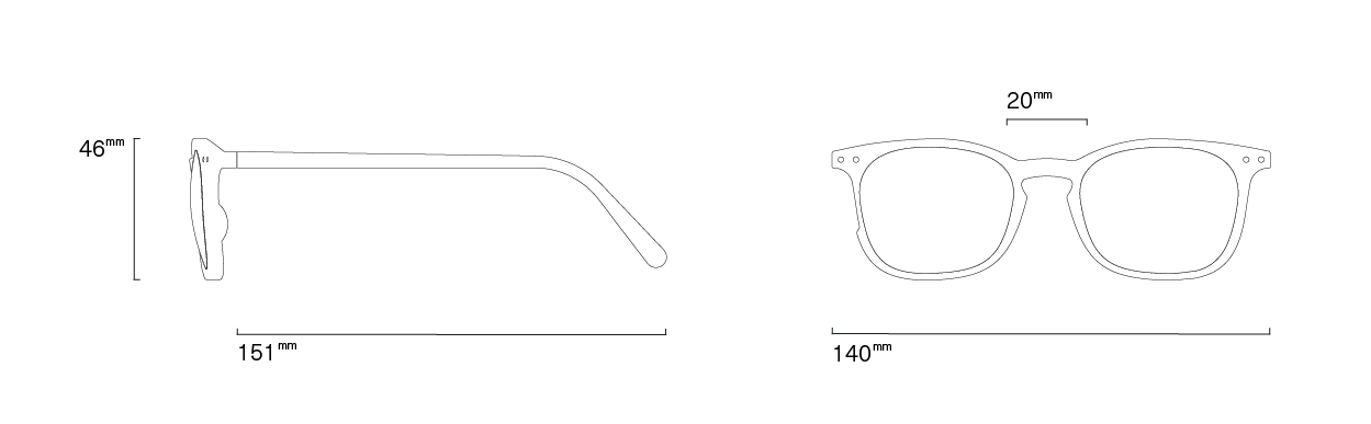 IZIPIZI Reading Glasses #E - Kaki Green