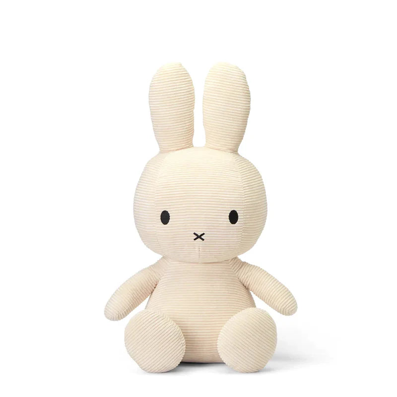 Miffy Corduroy Plush Mega 70cm - White