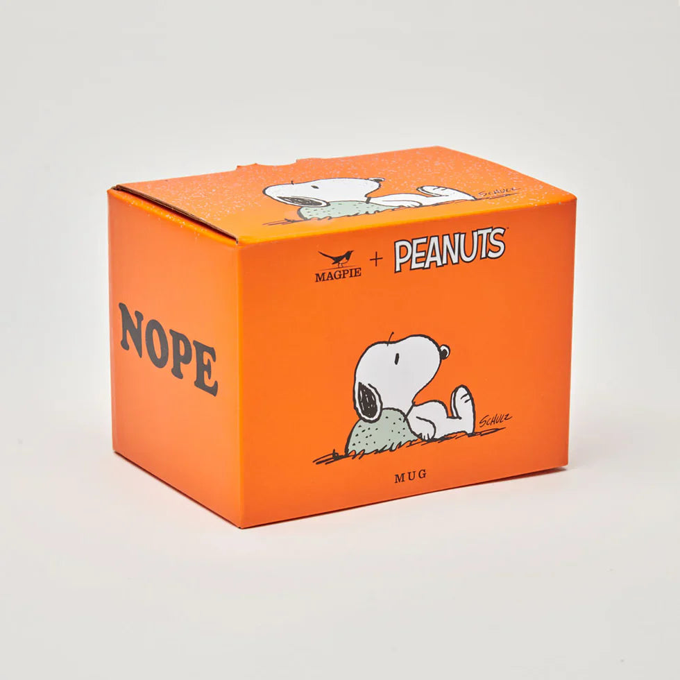 Magpie Peanuts Nope Mug