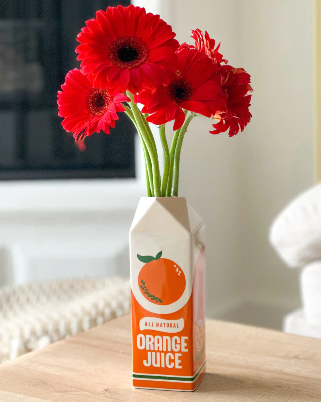 Ban.do Retro Orange Juice Vase