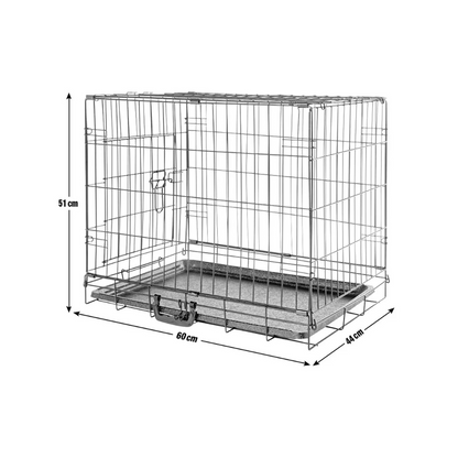 Lightweight Small Dog Crate with Easy-Access Door