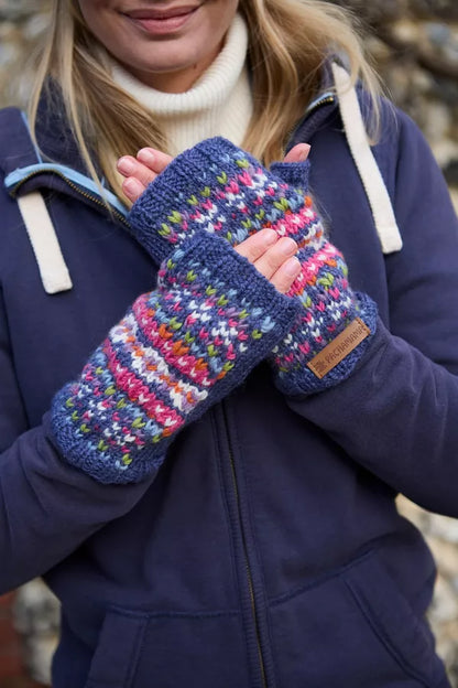 Pachamama Killarney Pure Merino Handwarmer Denim
