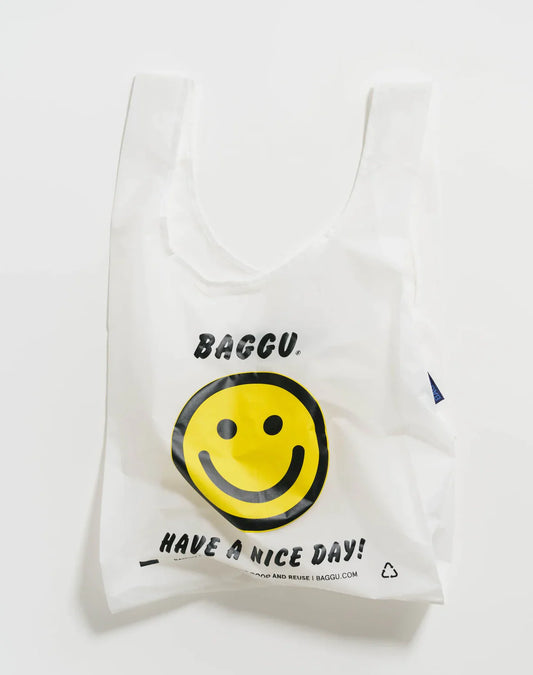 BAGGU Standard Reusable Bag - Thank You Happy