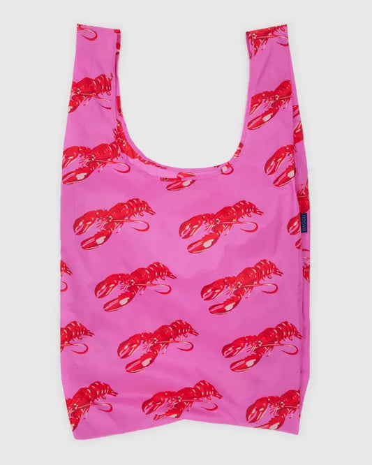 BAGGU Big Reusable Bag - Pink Lobster