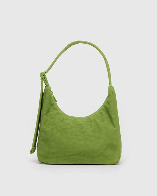 BAGGU Mini Nylon Shoulder Bag - Green Juice