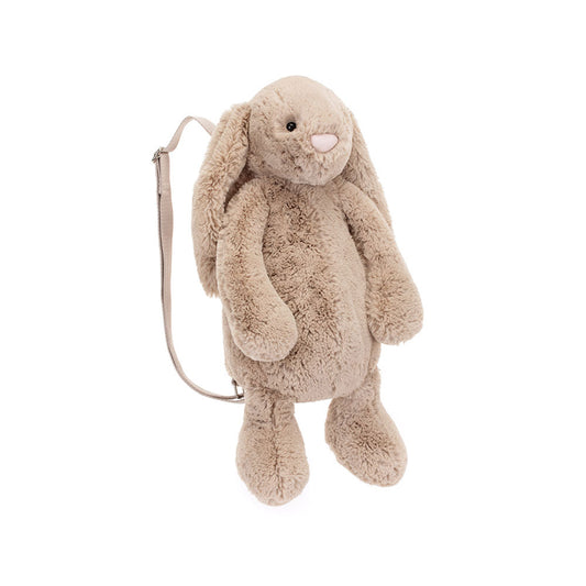 Beige Bunny Mini Backpack – Perfect Gift