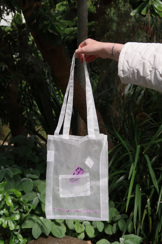 Brigitte Lanaka Paris Ticket Metro Bag