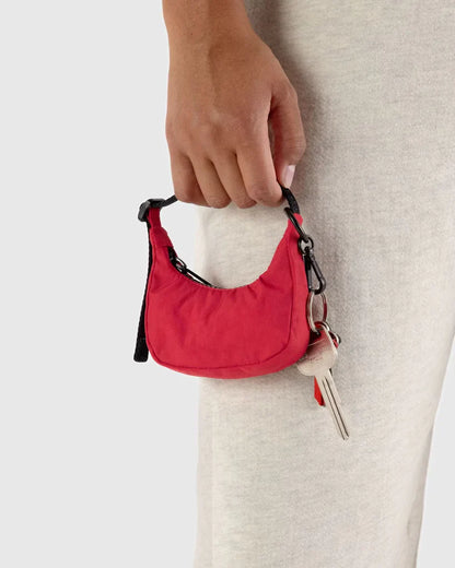 BAGGU Crescent Bag Charm - Candy Apple