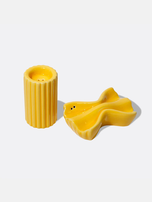 DOIY Dolce Vita Salt & Pepper Shakers Farfalle