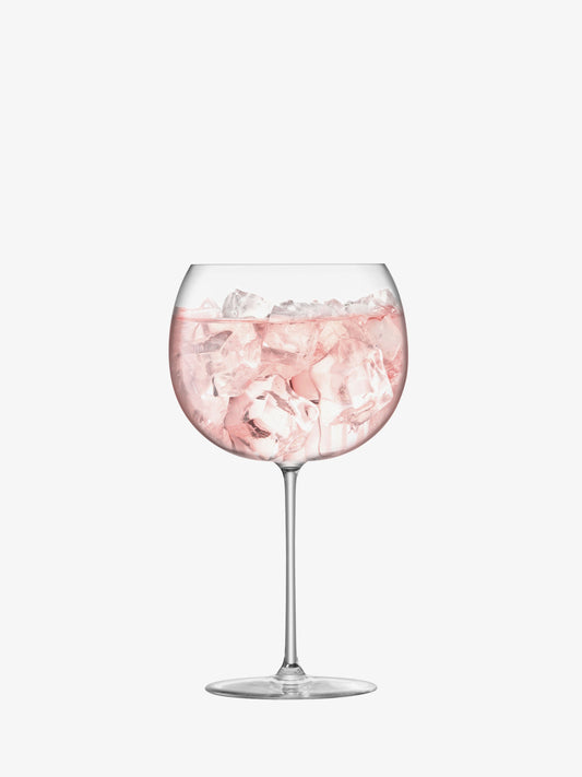 LSA Borough Borough Balloon Glass 680ml Set Of 4 - Clear