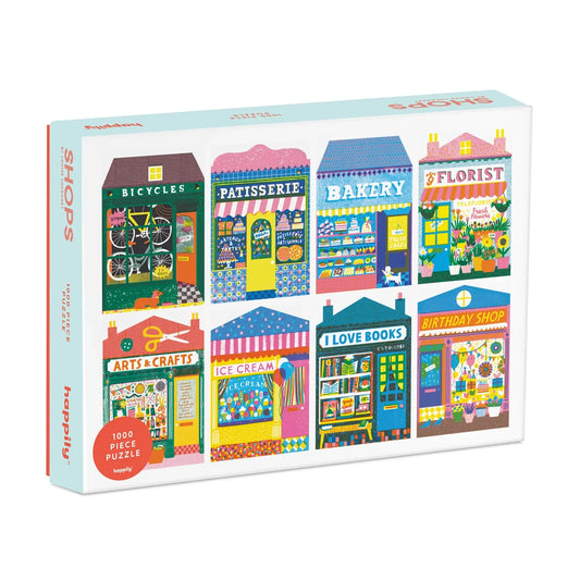 Happily SHOPS - 1000 Piece Jigsaw Puzzle