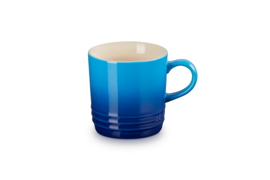 Le Creuset Stoneware Cappuccino Mug 200ml Azure Blue