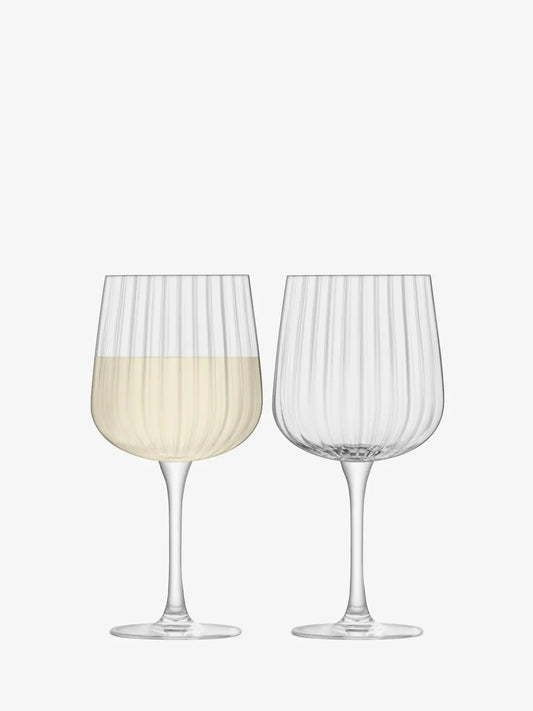 LSA Arc Flow Wine Glass 330ml Set of 2 - Clear