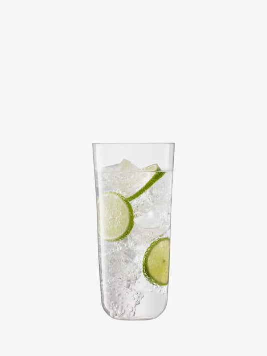 LSA Arc Highball 550ml Set of 4 - Clear