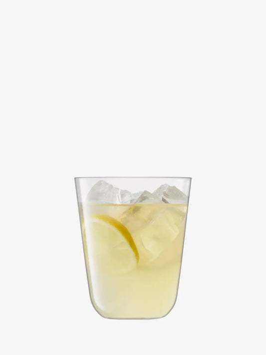 LSA Arc Tumbler 380ml Set of 4 - Clear