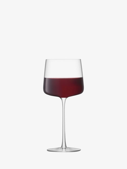 LSA Metropolitan Wine Glass 400ml Set of 4 - Clear