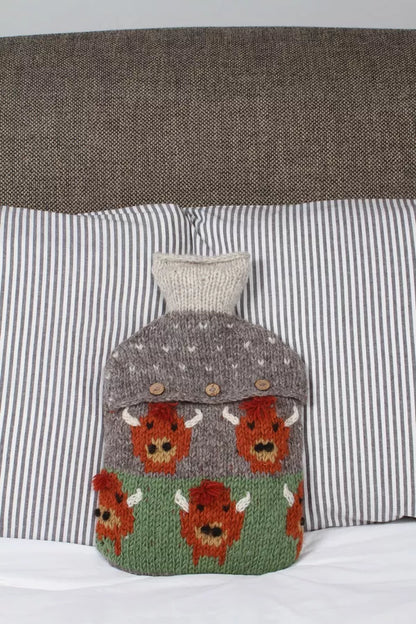 Pachamama Hot Water Bottle Herd of Highland Cows
