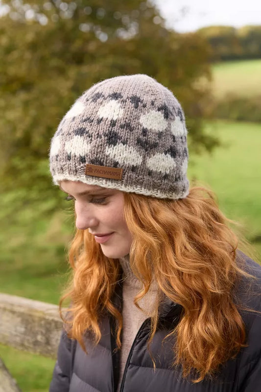 Pachamama Merino Sheep Beanie Mushroom