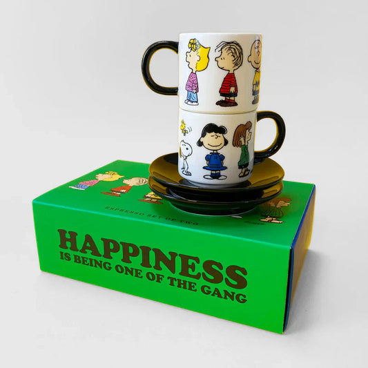 Magpie Peanuts Gang Espresso Set of 2