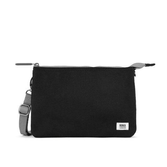 Roka Carnaby Crossbody XL Recycled Canvas - Ash