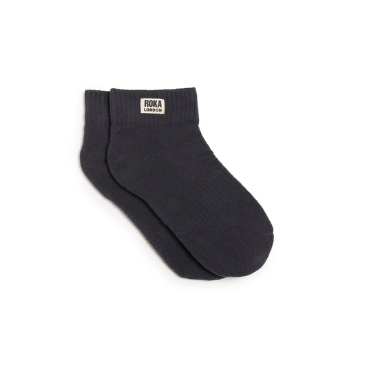 Roka Wembley Socks in Faded Black