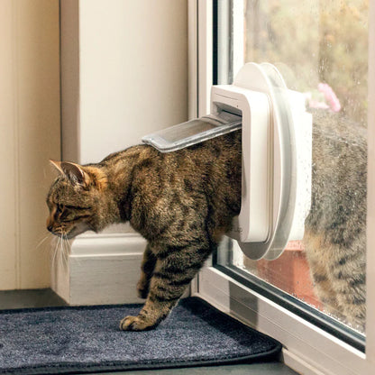 SureFlap Microchip Cat Flap – White  Smart Pet Door