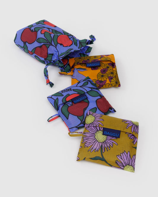 BAGGU Stardard set of 3 - Night Orchard