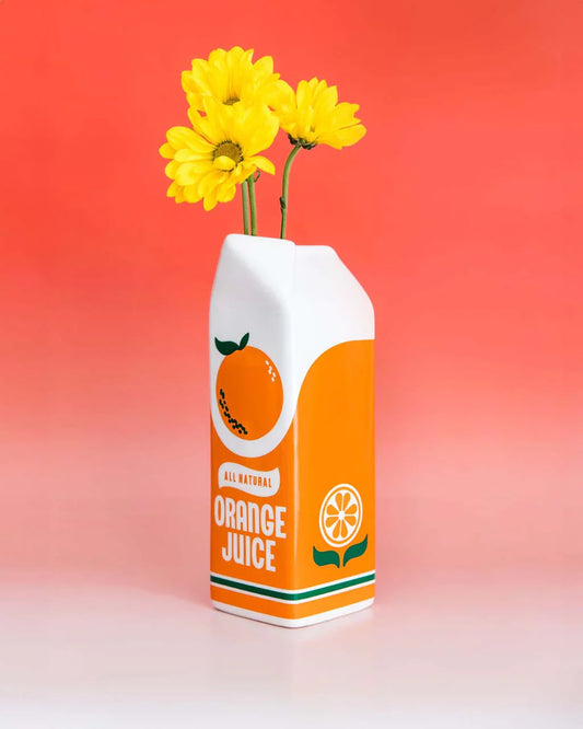 Ban.do Retro Orange Juice Vase