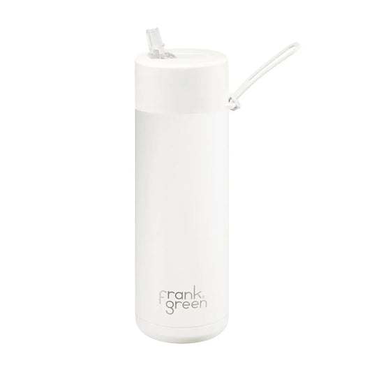 Frank Green Ceramic Reusable Bottle 595ml - Cloud