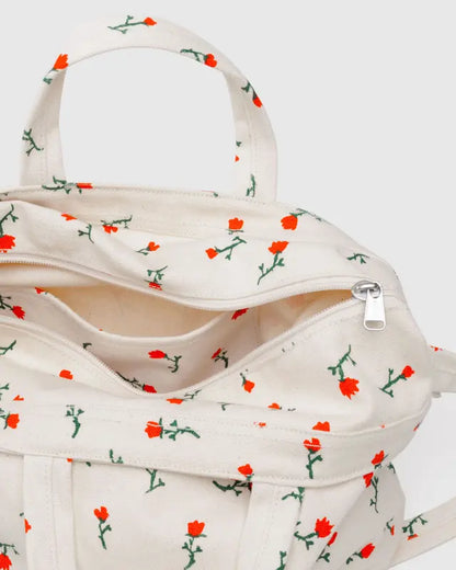 BAGGU Horizontal Zip Duck Bag - Painted Wildlower