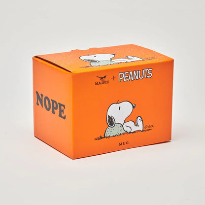 Magpie Peanuts Nope Mug